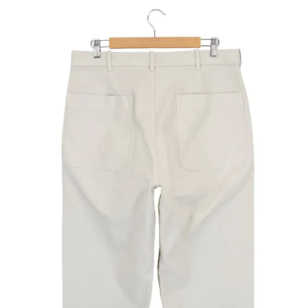Madewell Men's Fatigue Pant Reverse Sateen Stone Size 33 NWT